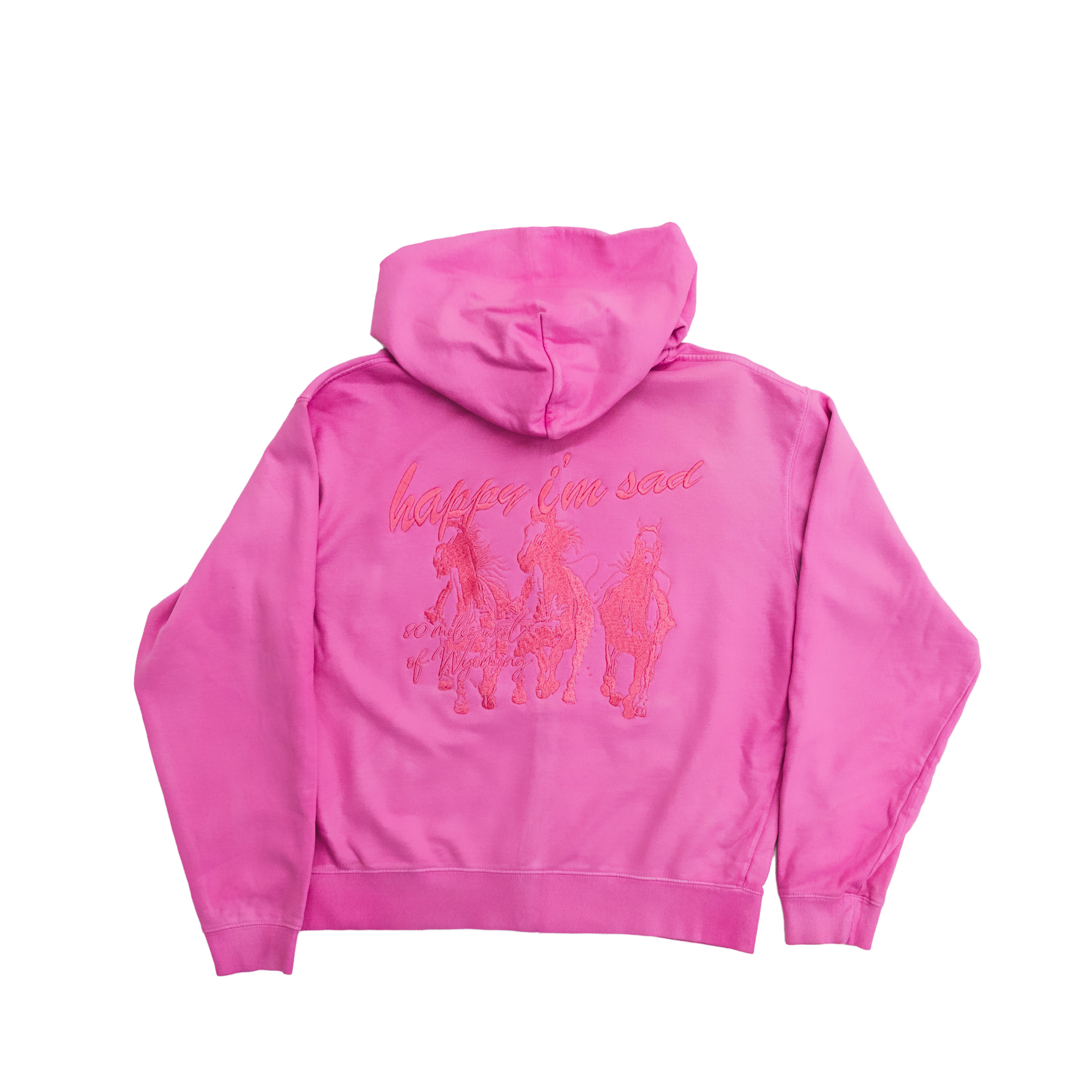 80 Miles West Pink Zip Up